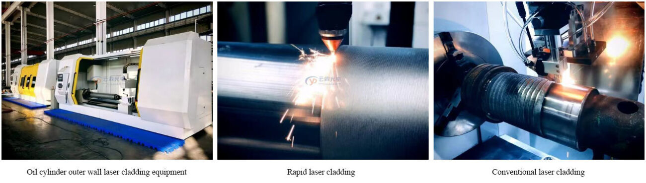 1. Laser Cladding on Cylinder Outer Surface