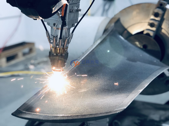 3. Fan Blade Laser Cladding