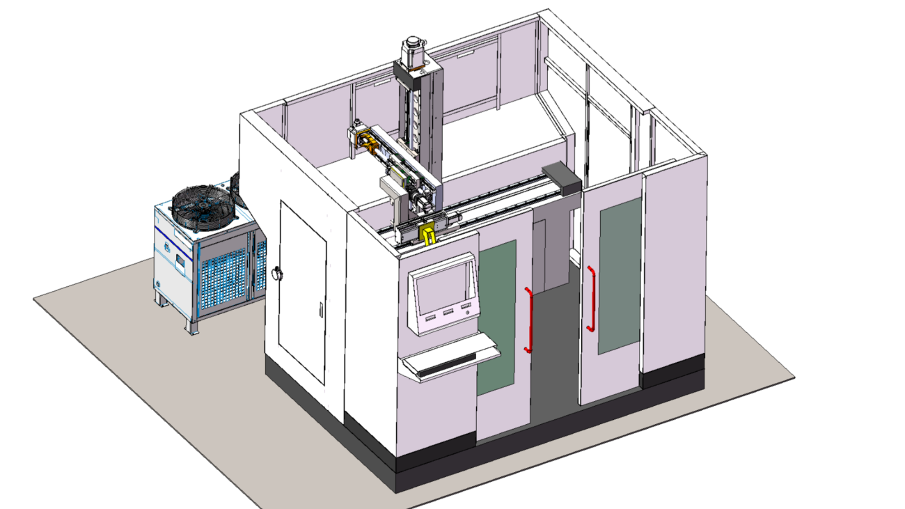 Laser Cladding Machine For Glass mould
