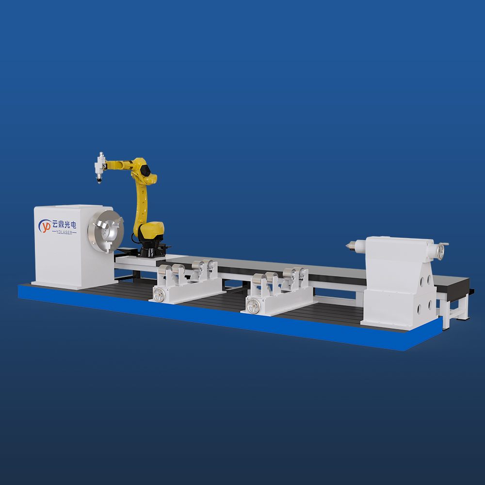 Robot Based Shaft Laser Cladding Machine